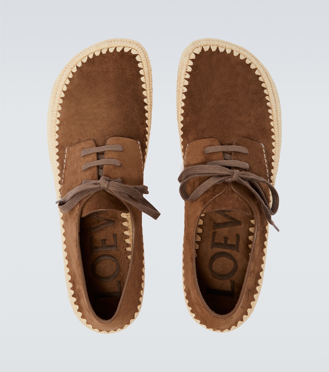Rio suede lace-up shoes | Loewe