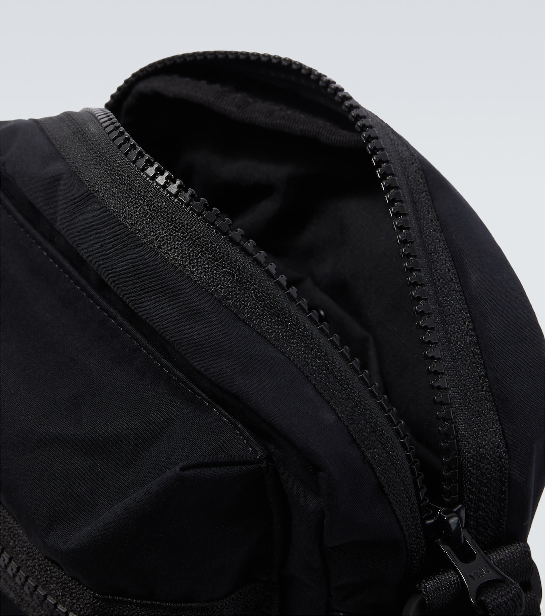 Aluminium Tela Compass poplin crossbody bag | Stone Island