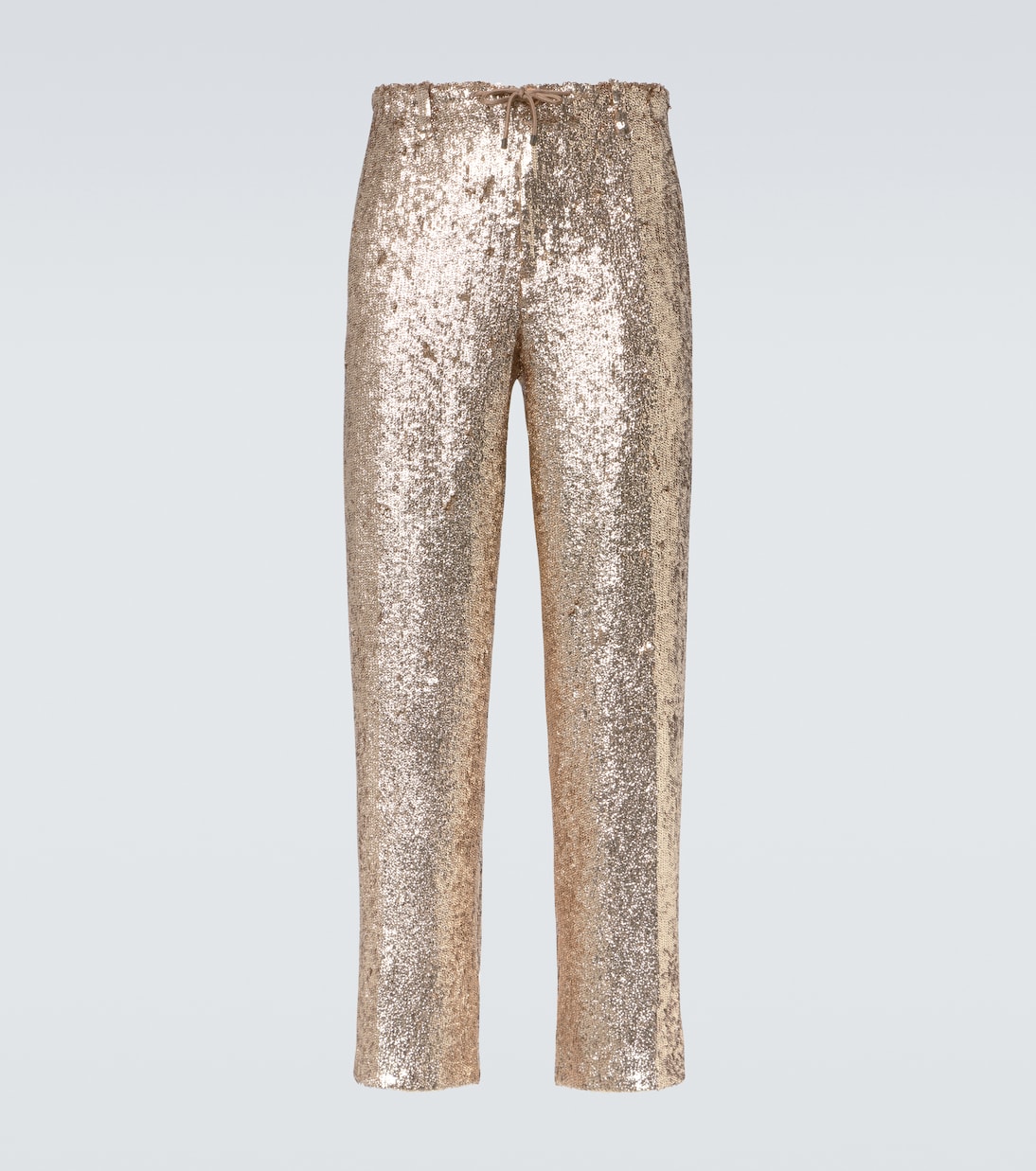 Pantaloni regular con paillettes | Dries Van Noten