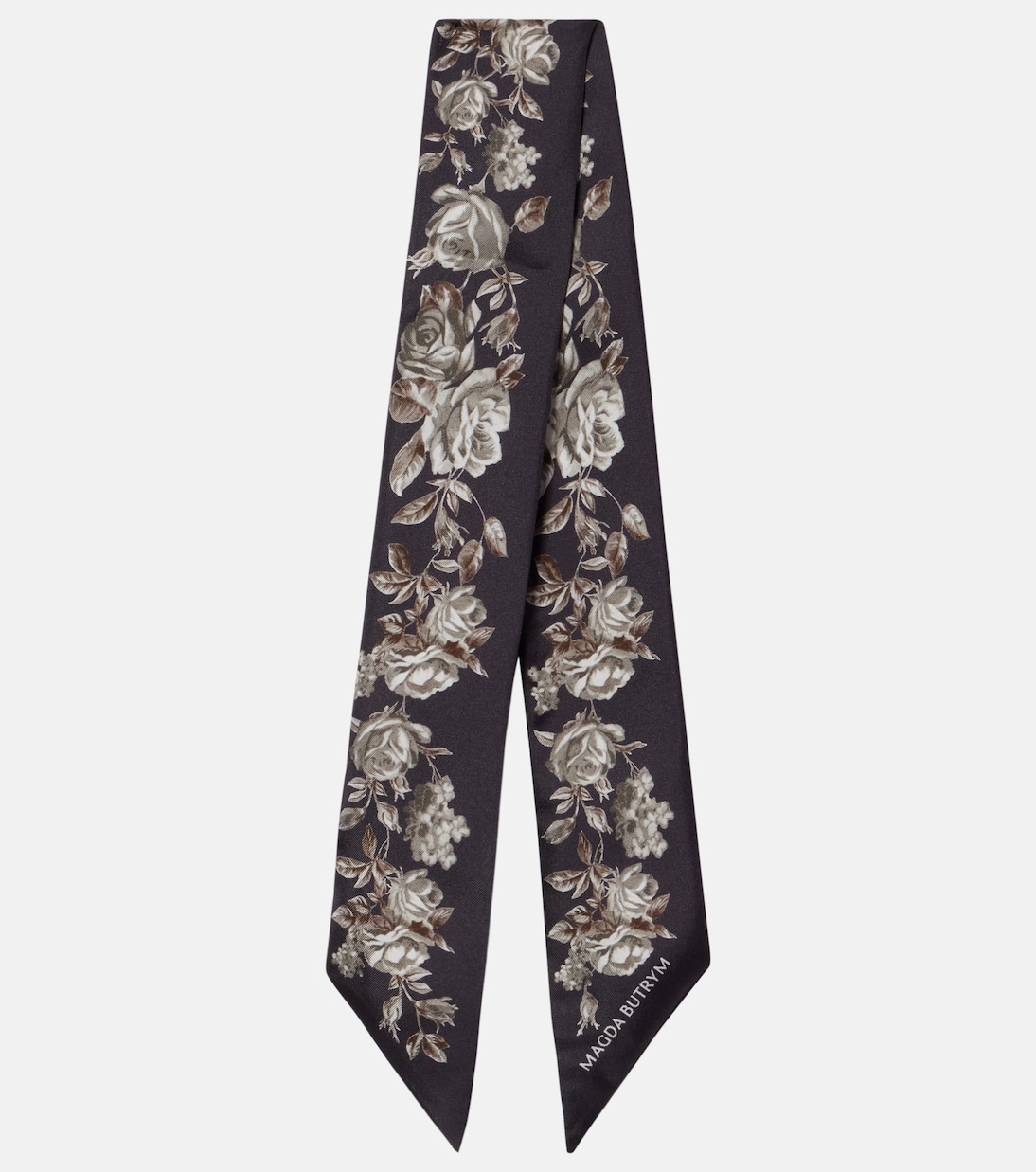 Floral silk scarf | Magda Butrym