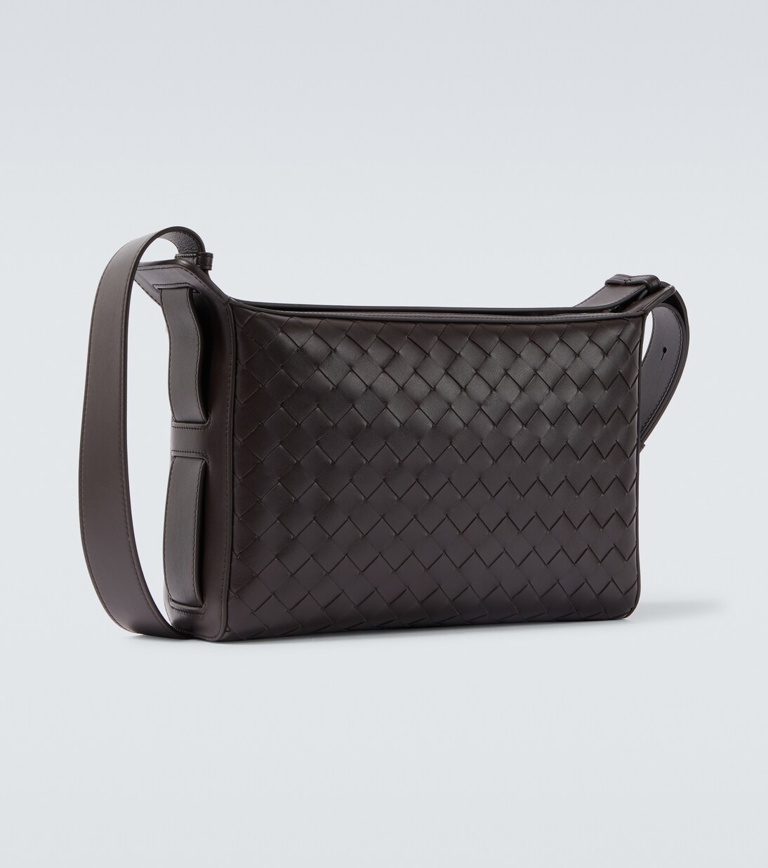 Tribeca Intrecciato leather crossbody bag | Bottega Veneta