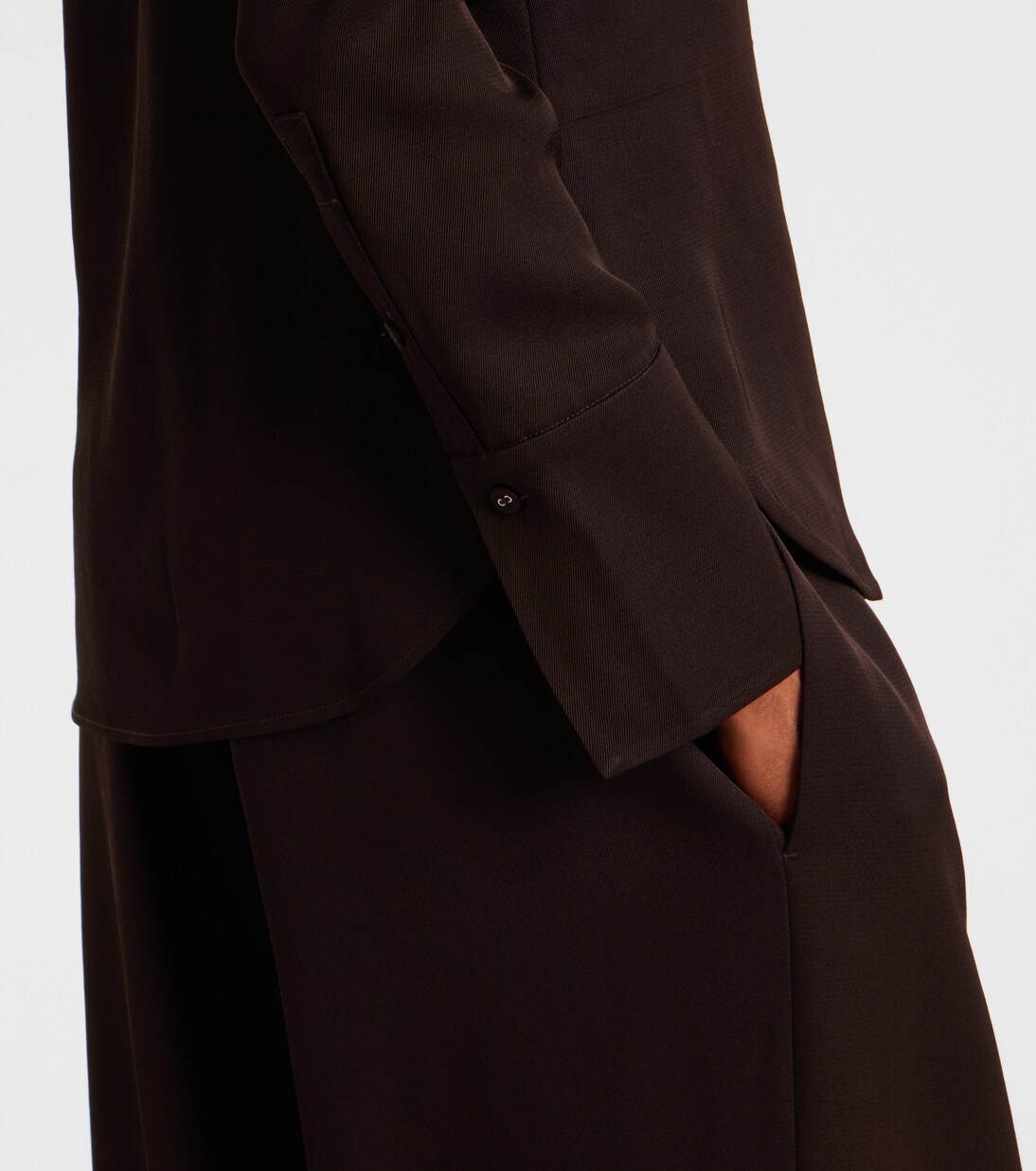 White Label Maddi twill shirt | Proenza Schouler