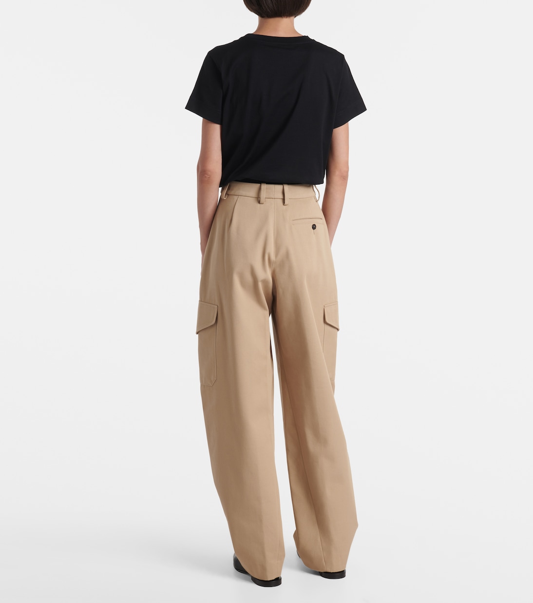 Cocoon cotton and wool cargo pants | Givenchy