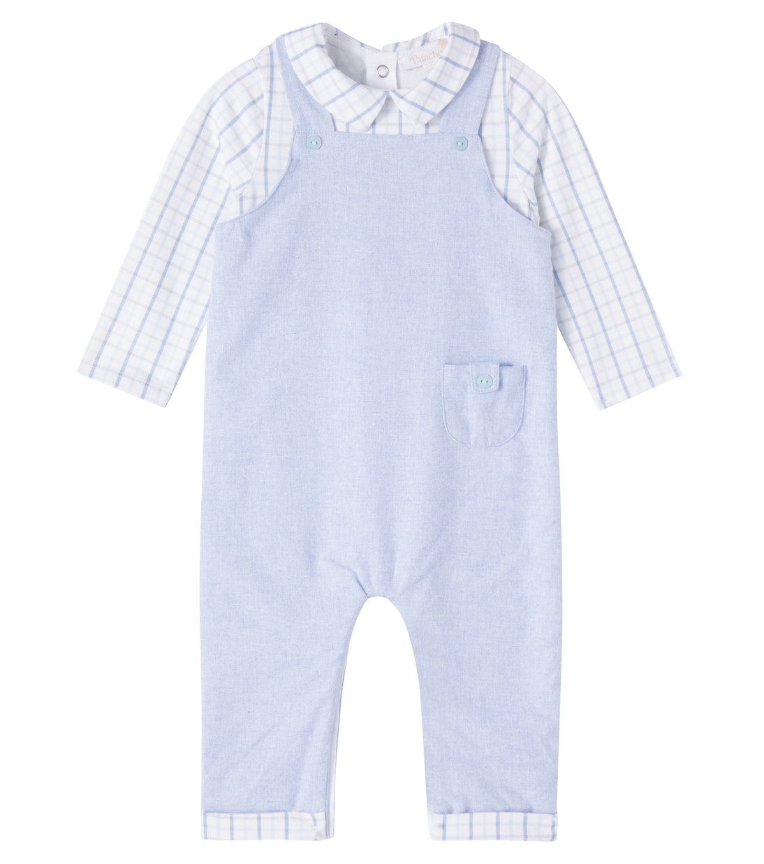 Bébé – Ensemble chemise et salopette | Patachou