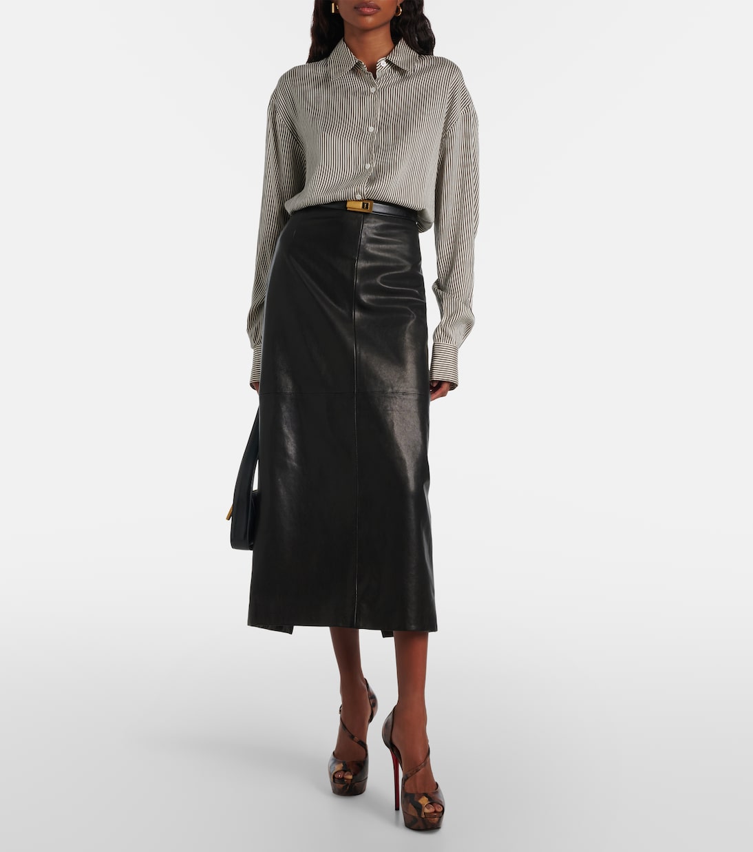 Miss Zigourata 160 leather platform pumps | Christian Louboutin