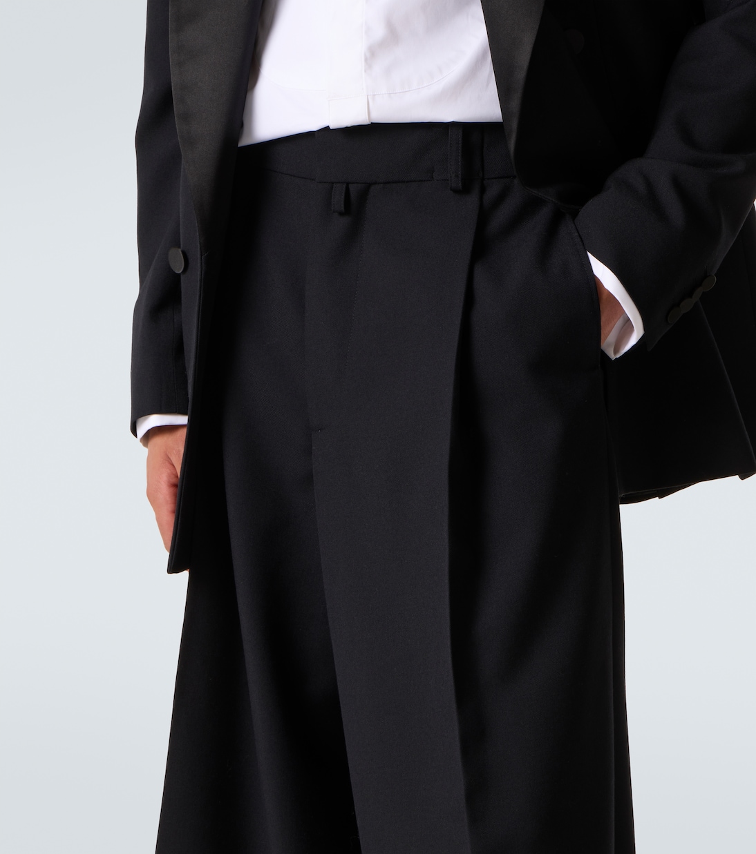 Weite Hose aus Wolle | Dries Van Noten