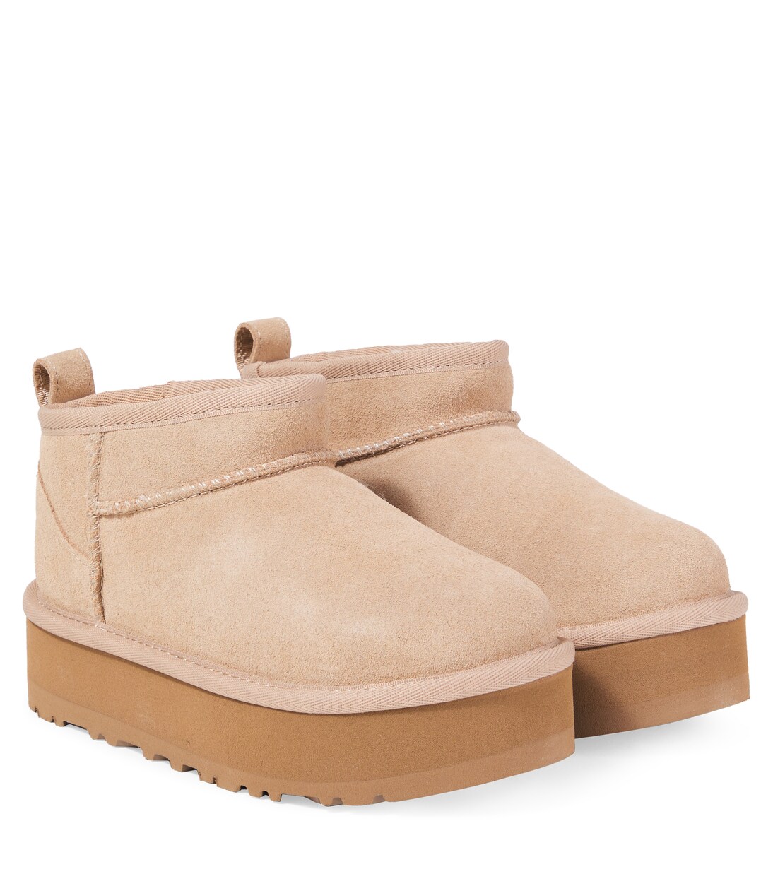 Classic Ultra Mini suede platform boots | UGG Kids