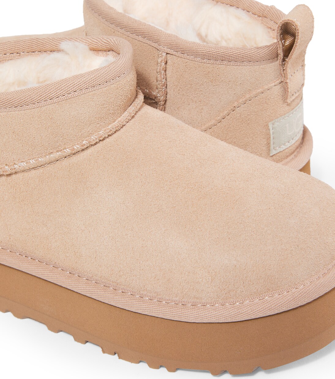 Classic Ultra Mini suede platform boots | UGG Kids