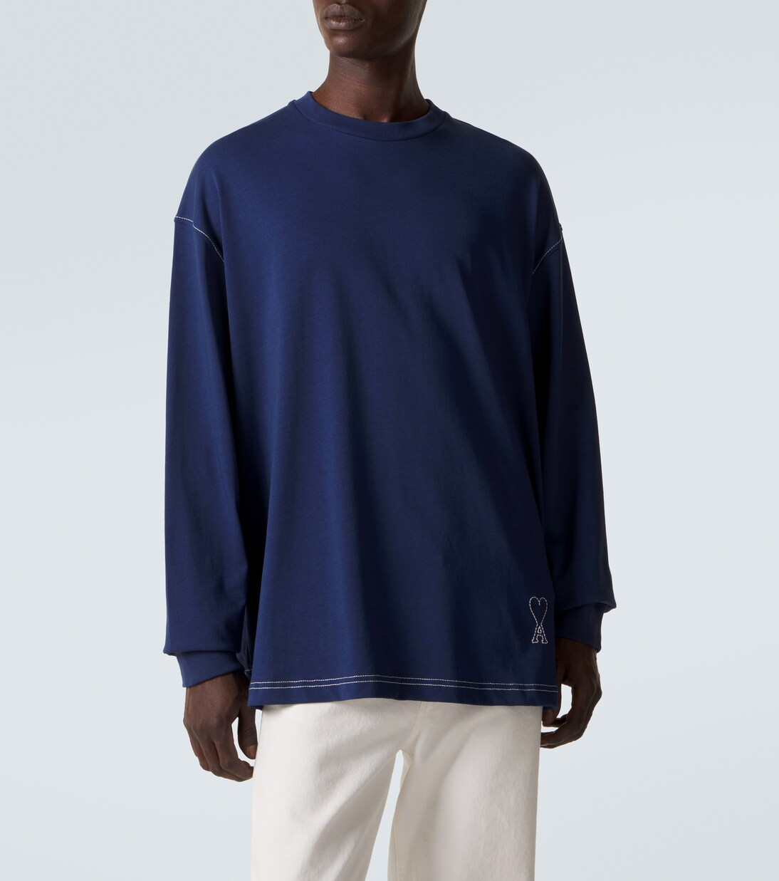 Pullover Ami de Cœur aus Baumwolle | Ami Paris