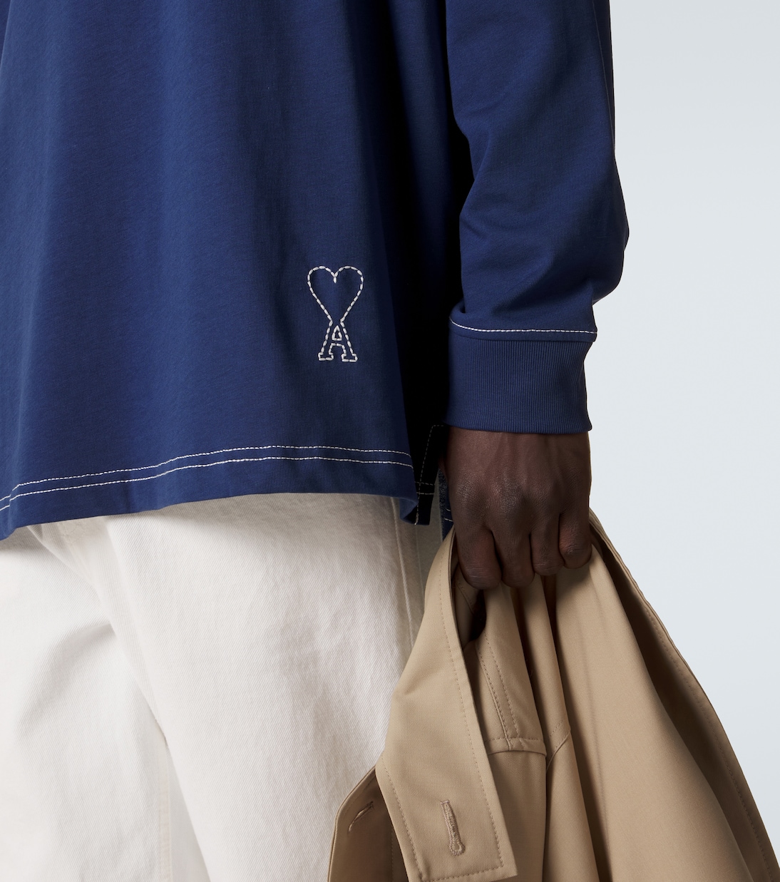 Pullover Ami de Cœur aus Baumwolle | Ami Paris