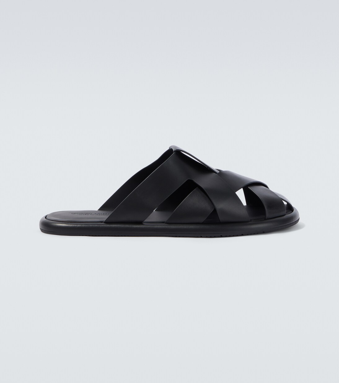 Leather sandals | Giorgio Armani