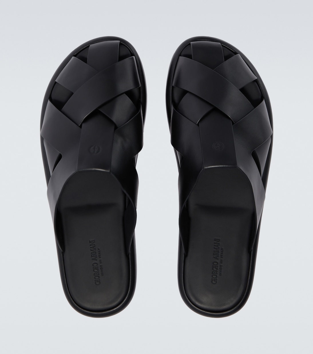 Leather sandals | Giorgio Armani