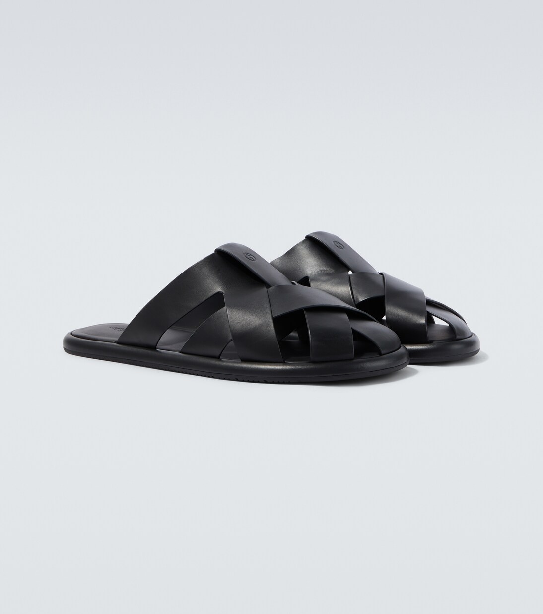 Leather sandals | Giorgio Armani