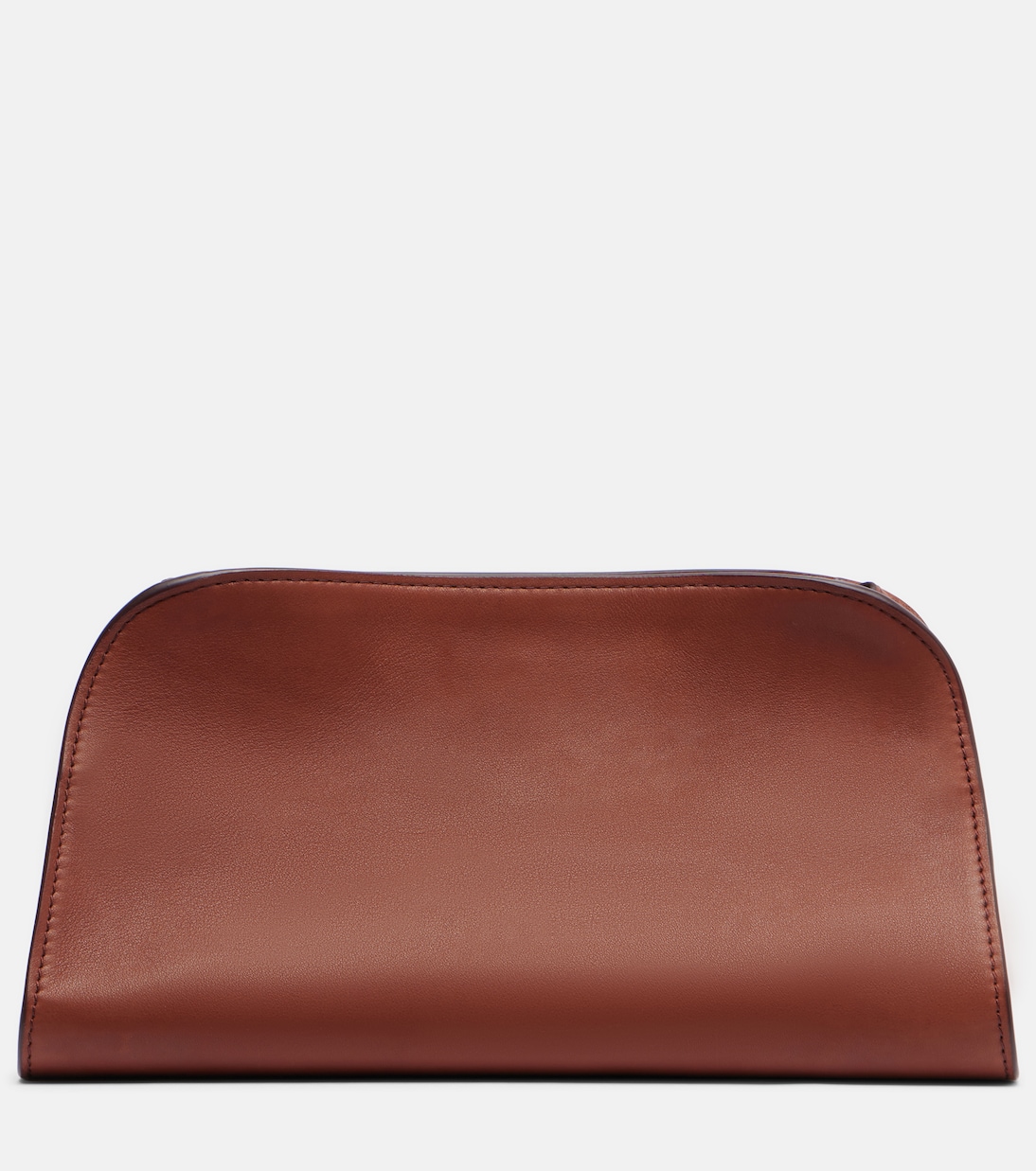 Clutch Peggy aus Leder | The Row