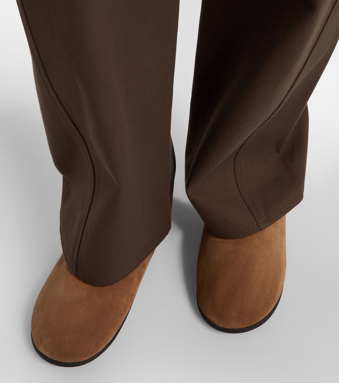 Slip-on Big Bootie en daim | Christen