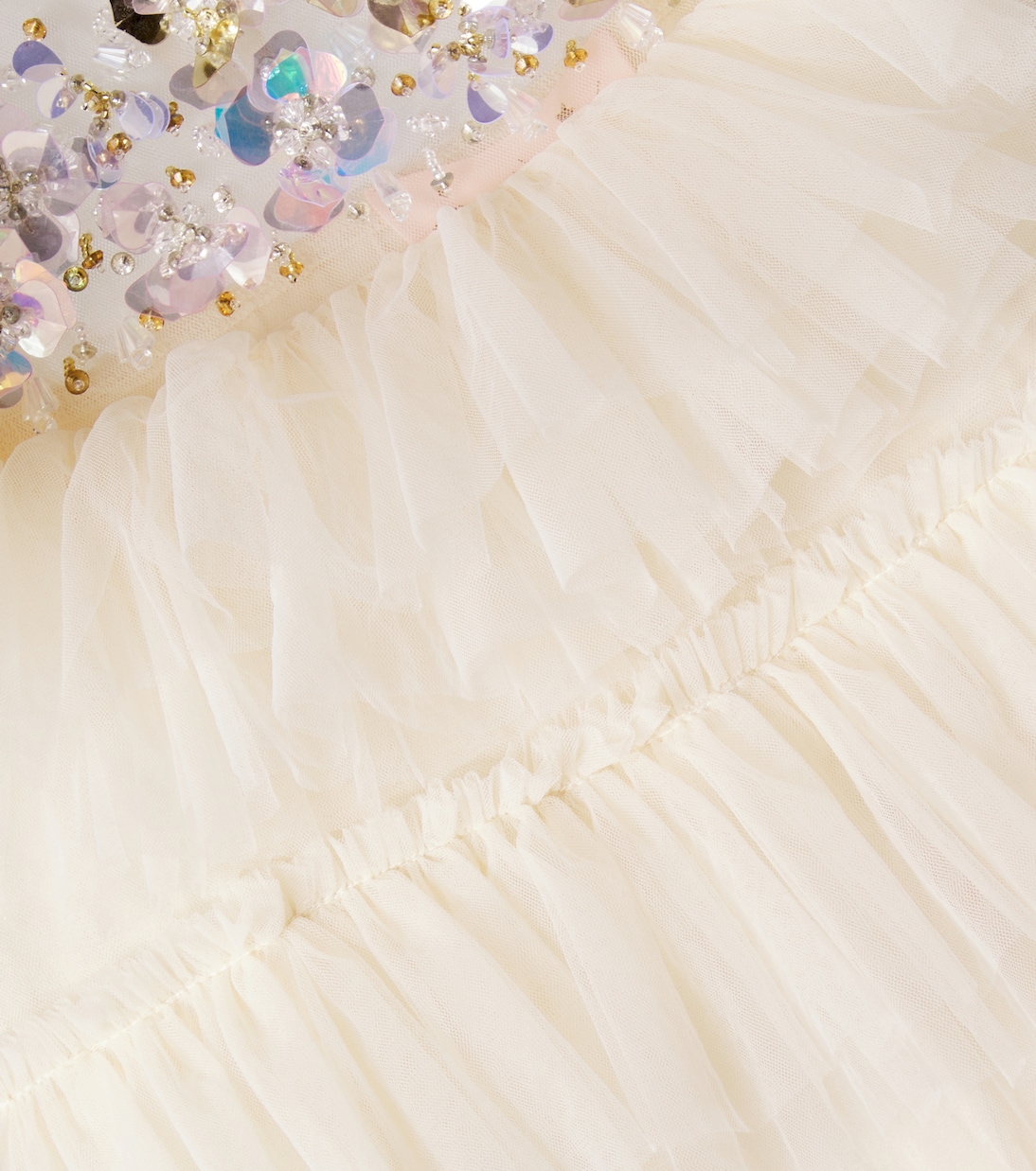 Robe Rana en tulle à ornements | Tutu Du Monde
