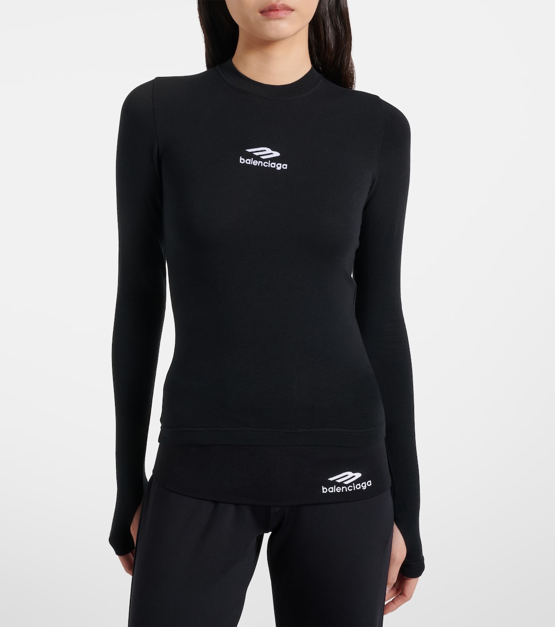 3B Sports Icon jersey top  | Balenciaga