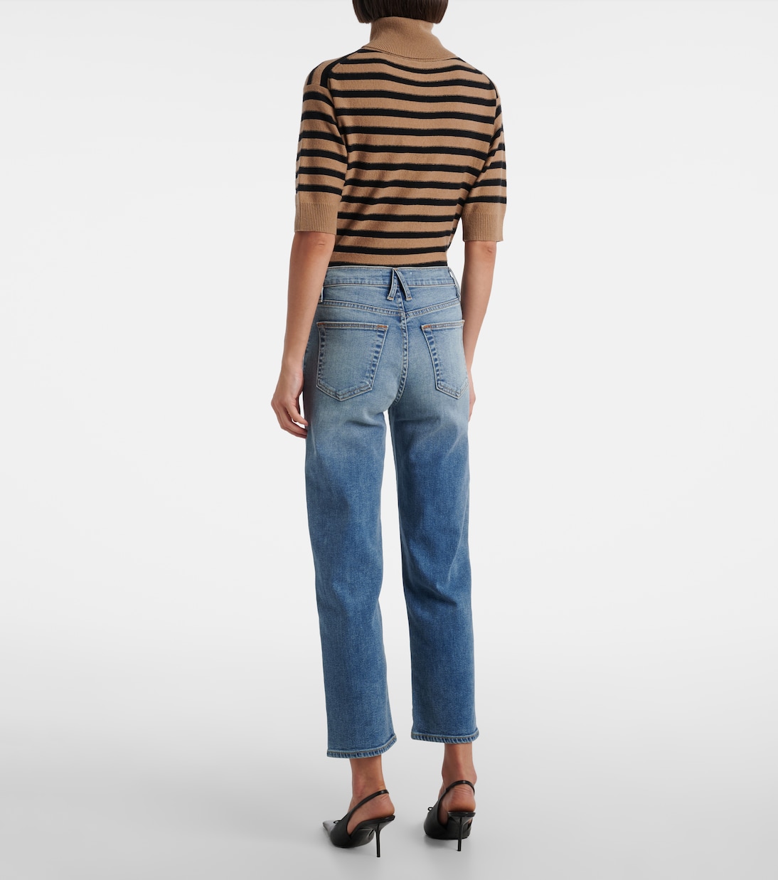 Cropped Straight Jeans London | Slvrlake