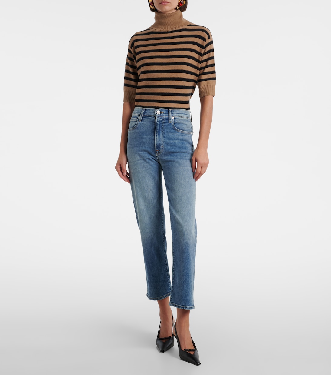 Cropped Straight Jeans London | Slvrlake