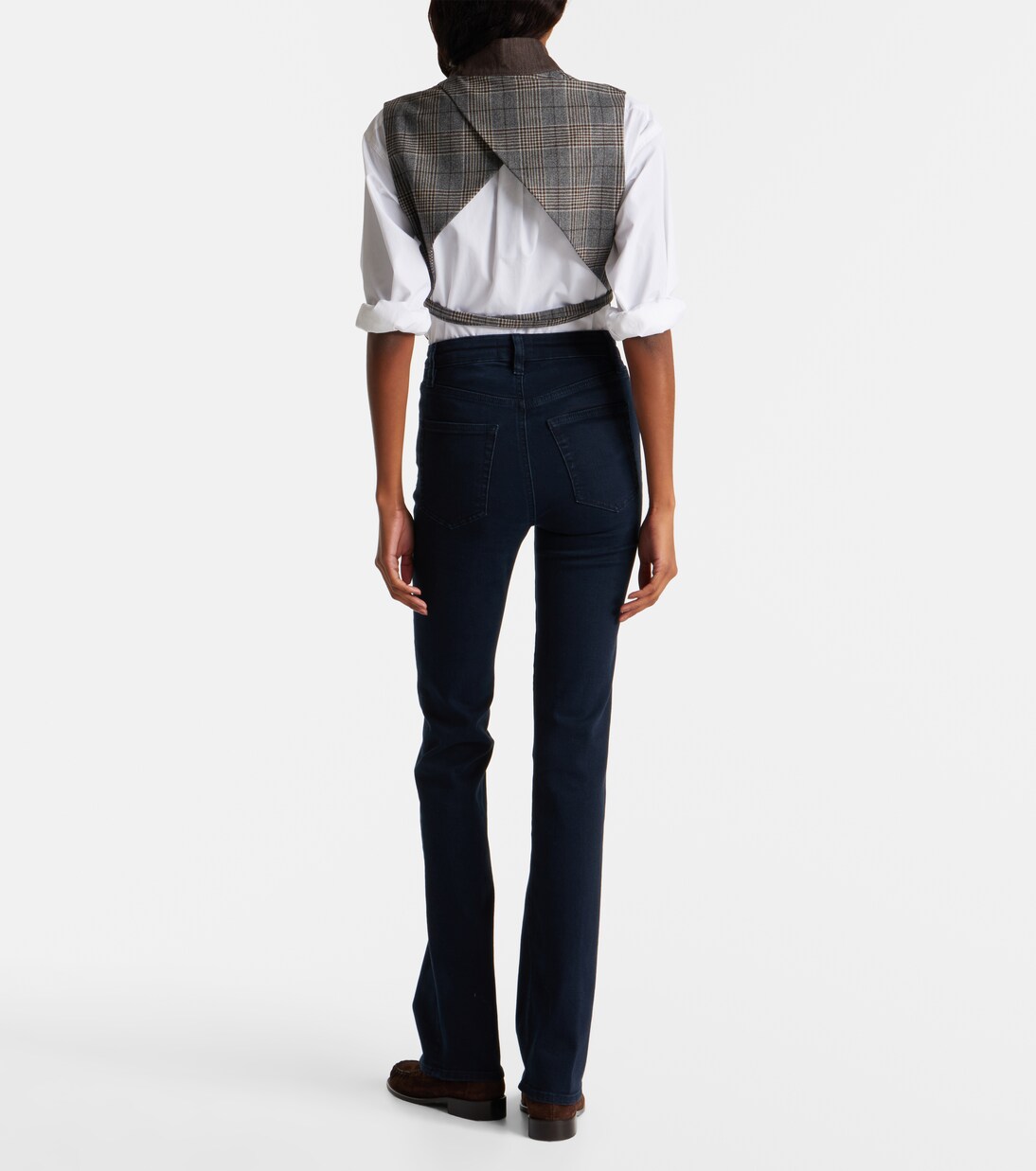 Jean bootcut Reboot à taille haute | Frame