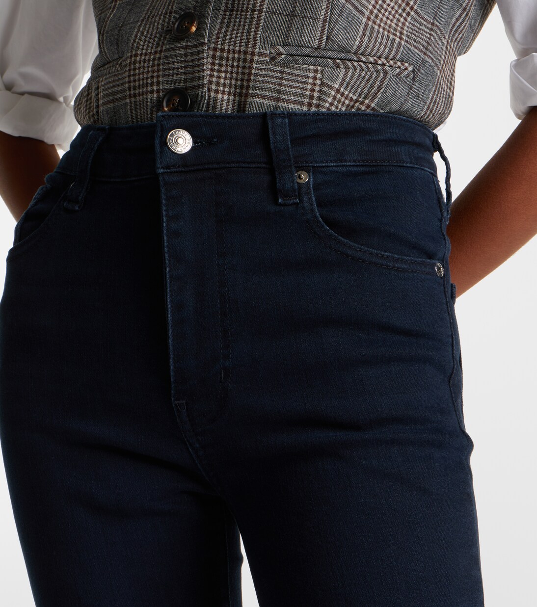 Jean bootcut Reboot à taille haute | Frame