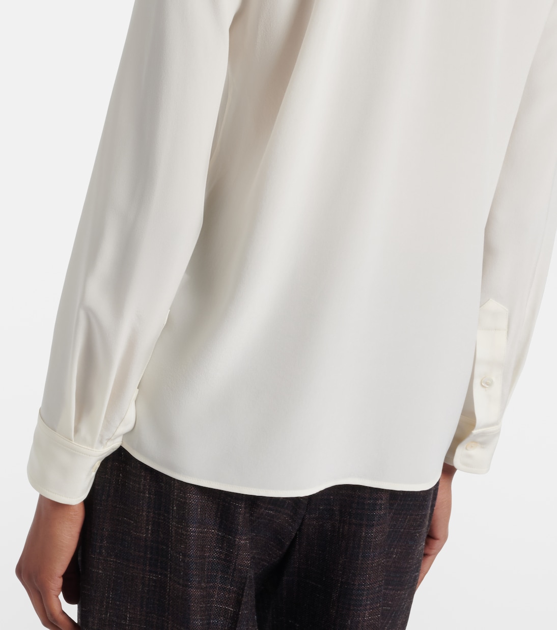 Hemd aus Seide mit Spitze | Nili Lotan