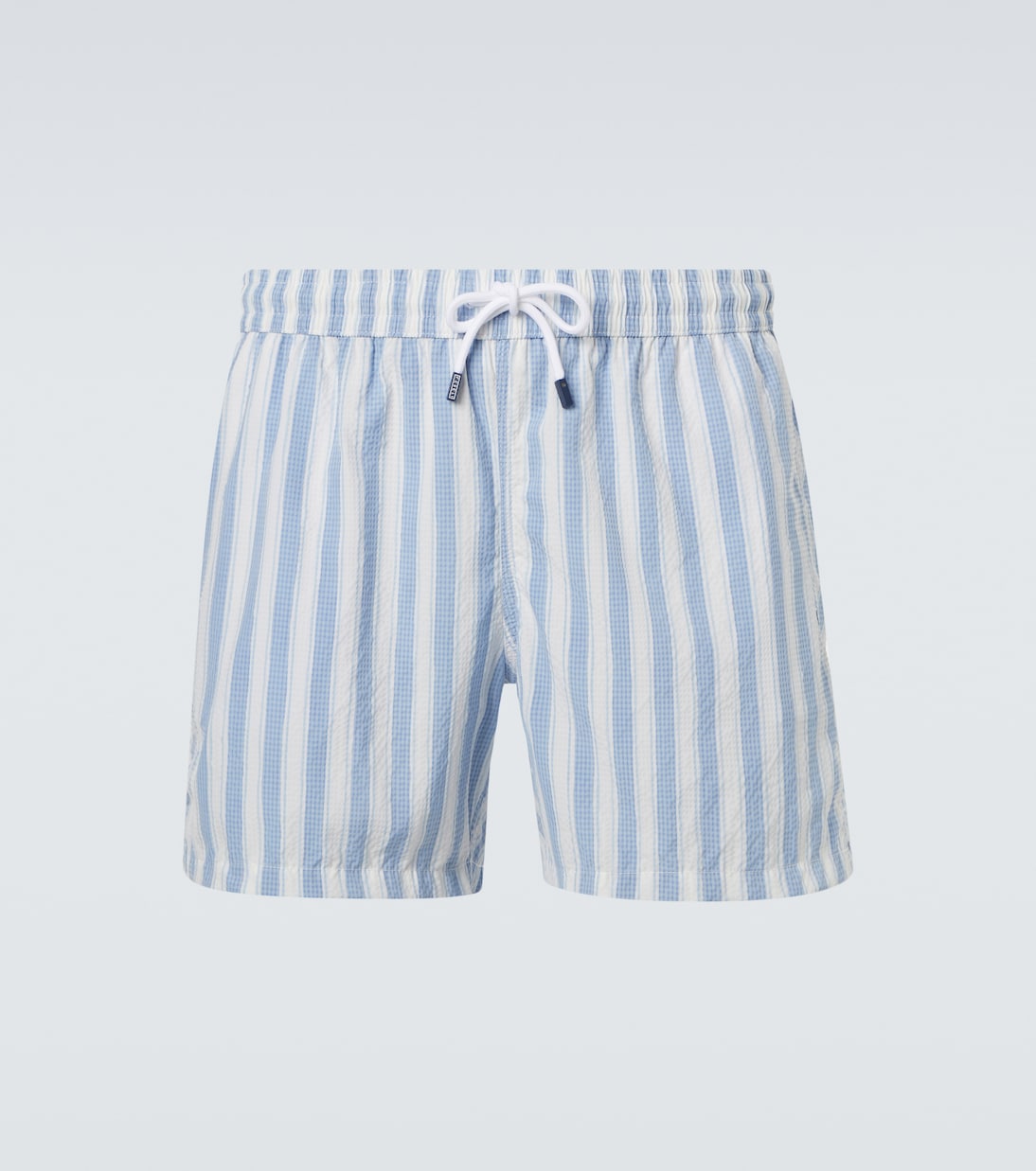 Badeshorts Madeira aus Seersucker | Fedeli