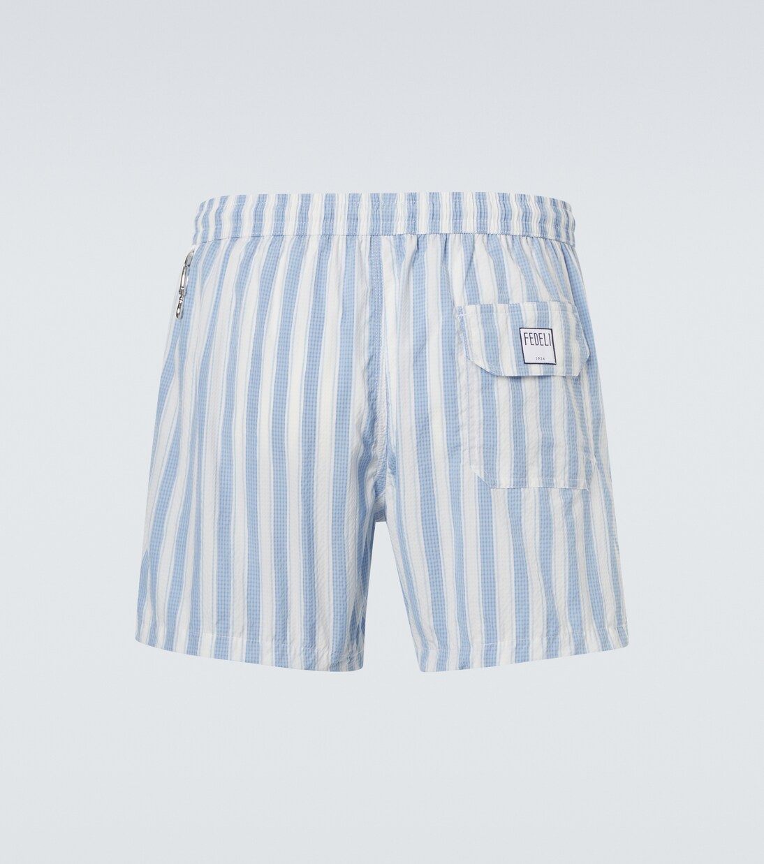 Badeshorts Madeira aus Seersucker | Fedeli