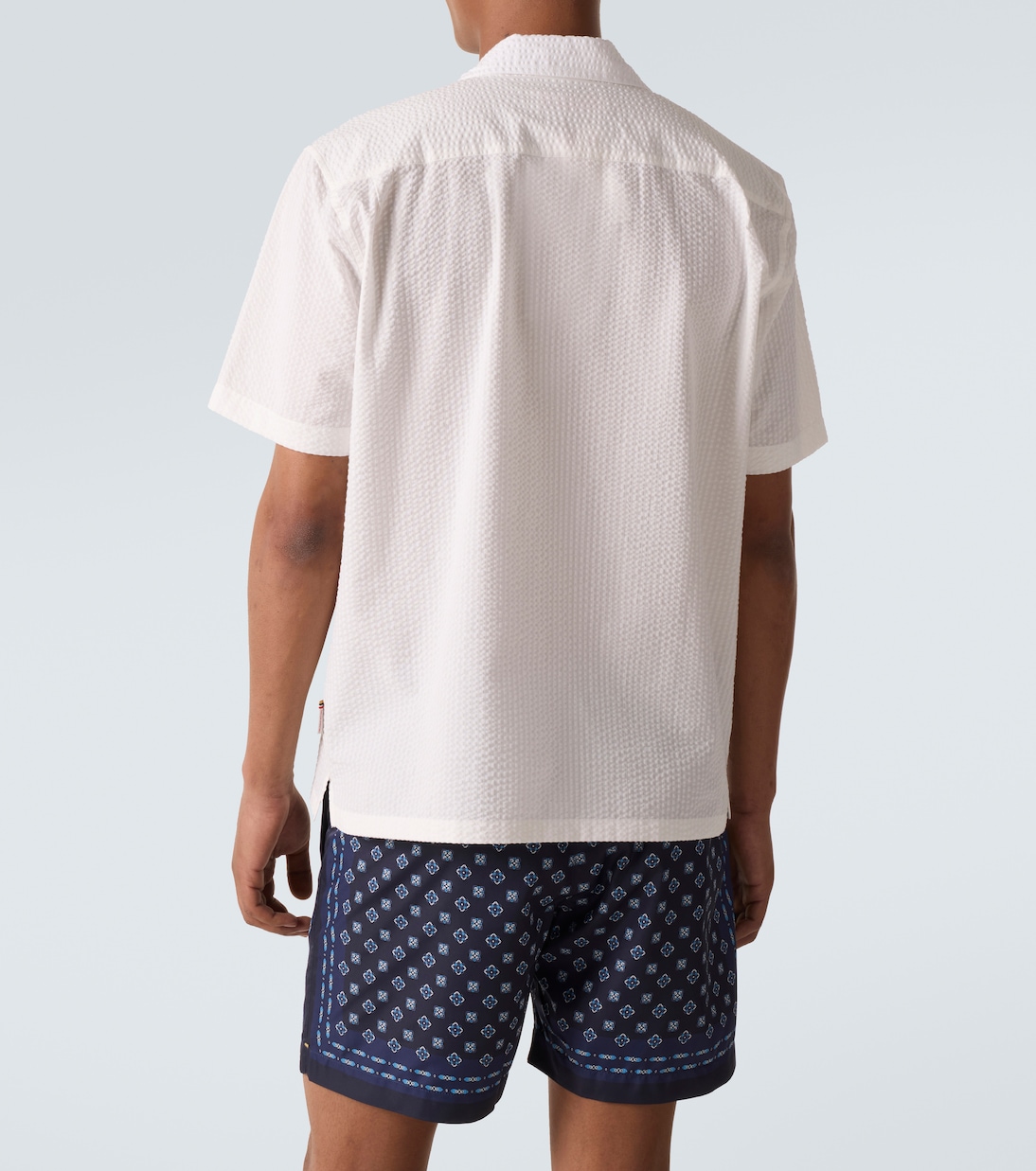 Maitan cotton bowling shirt | Orlebar Brown