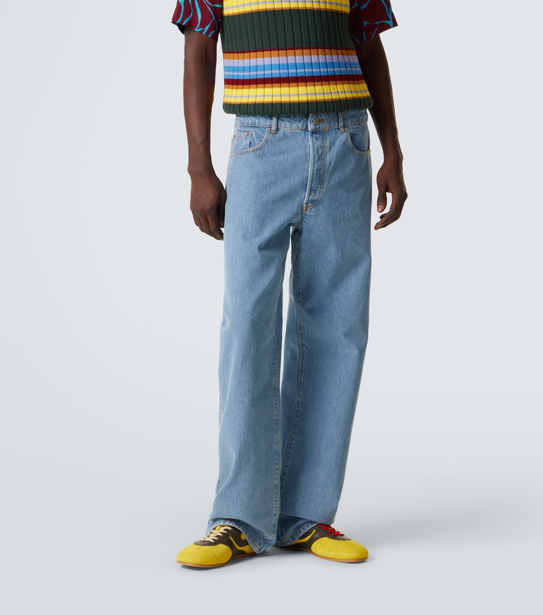 Logo straight jeans | Dries Van Noten