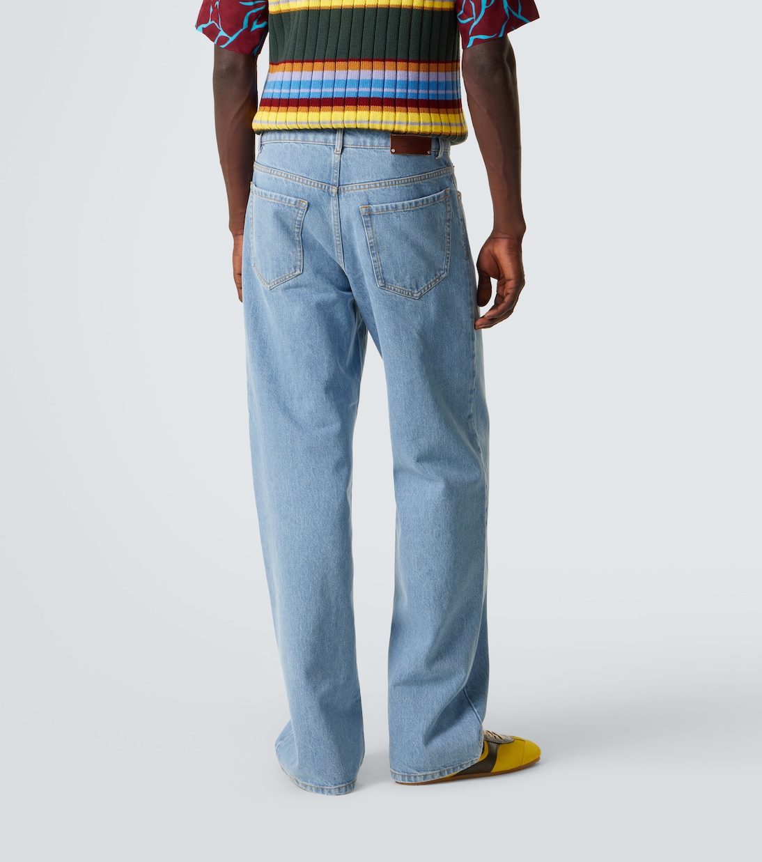 Logo straight jeans | Dries Van Noten