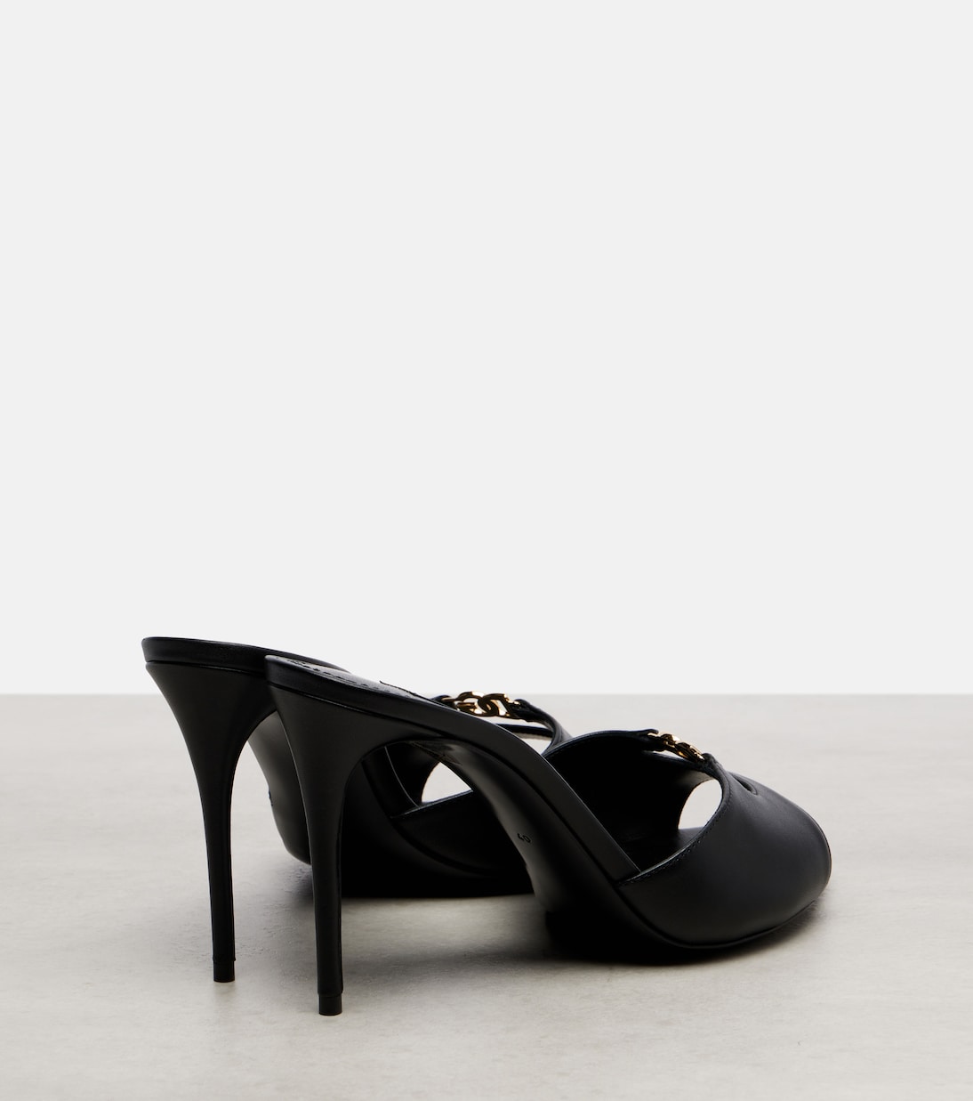 DG leather mules | Dolce&Gabbana