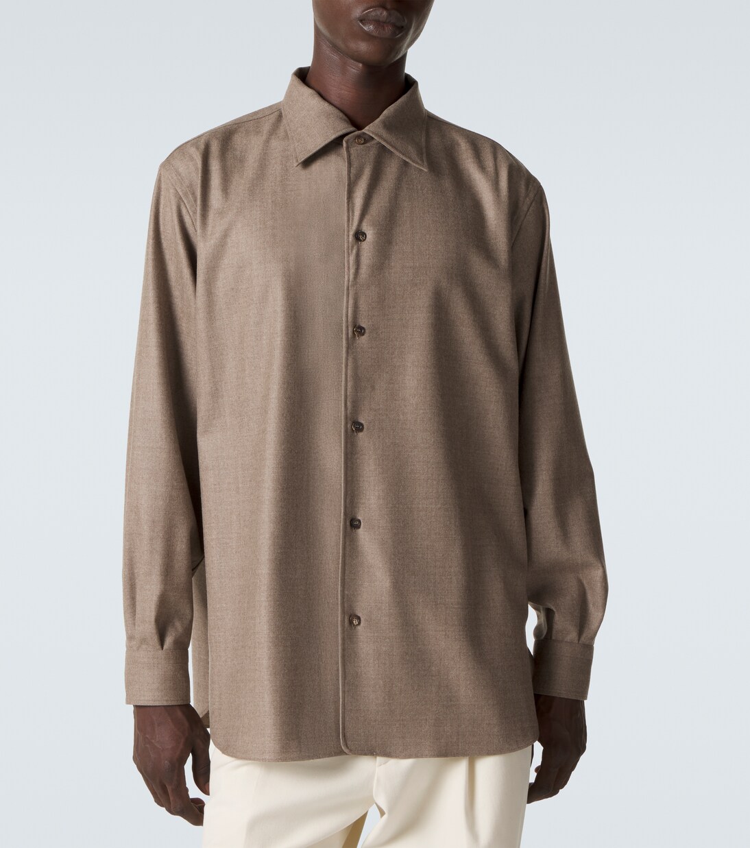 Hemd Franco aus Schurwolle | Loro Piana