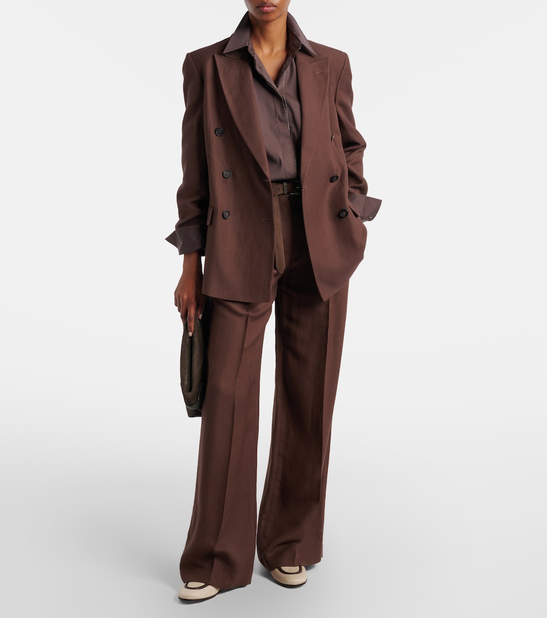 Loafers Woven mit Leder | Brunello Cucinelli