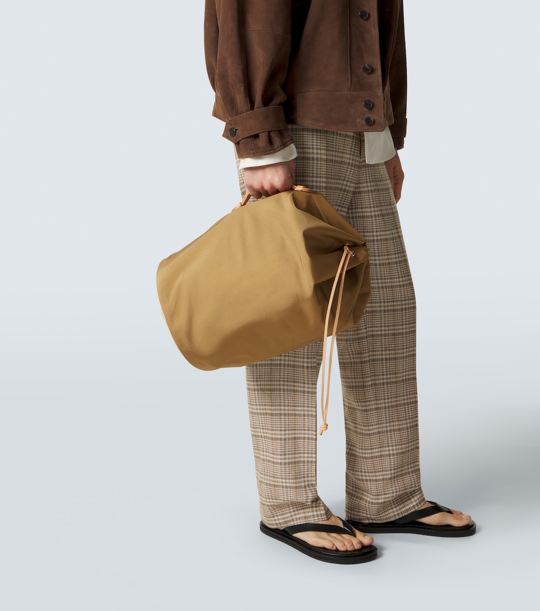 X Aeta Schultertasche mit Leder | Auralee