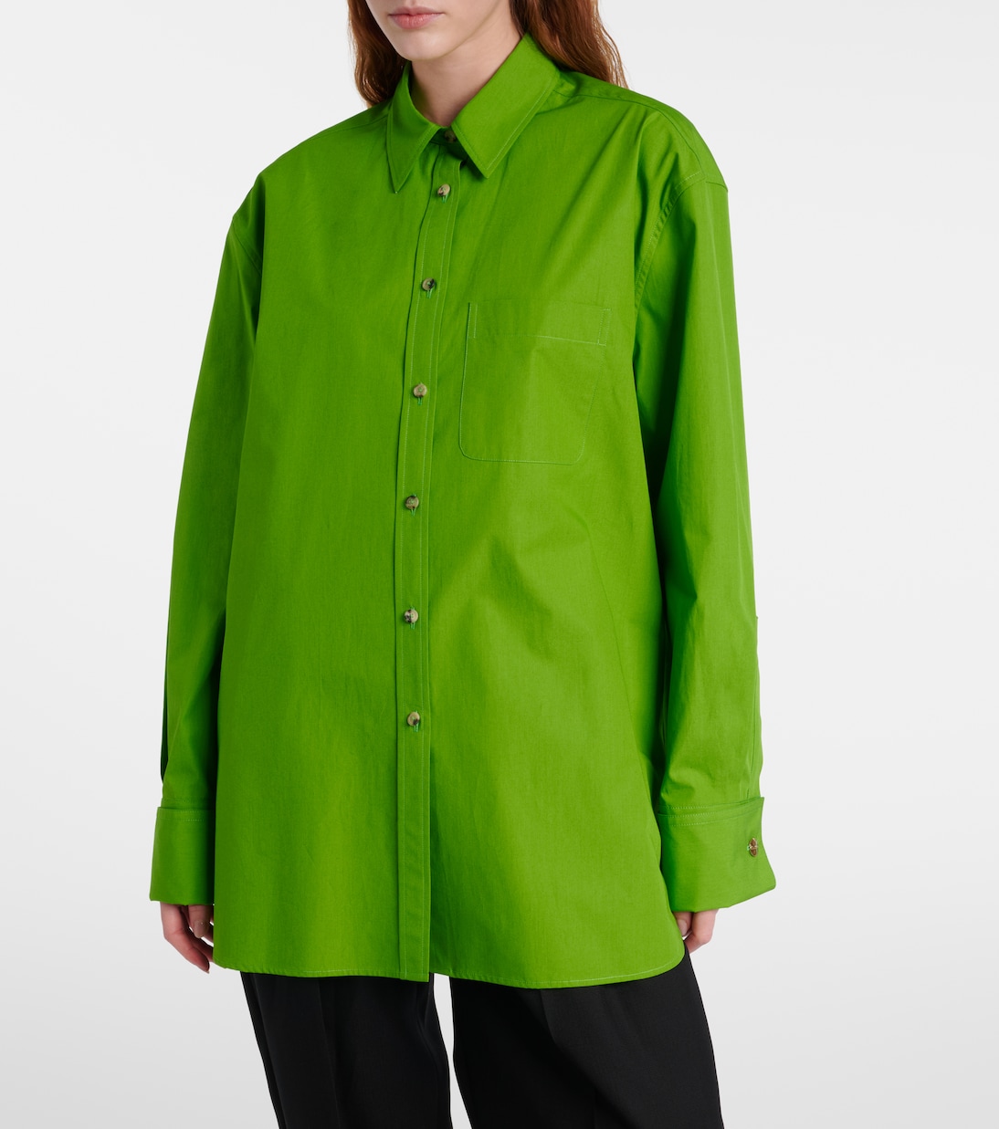 Newton cotton poplin shirt | Khaite