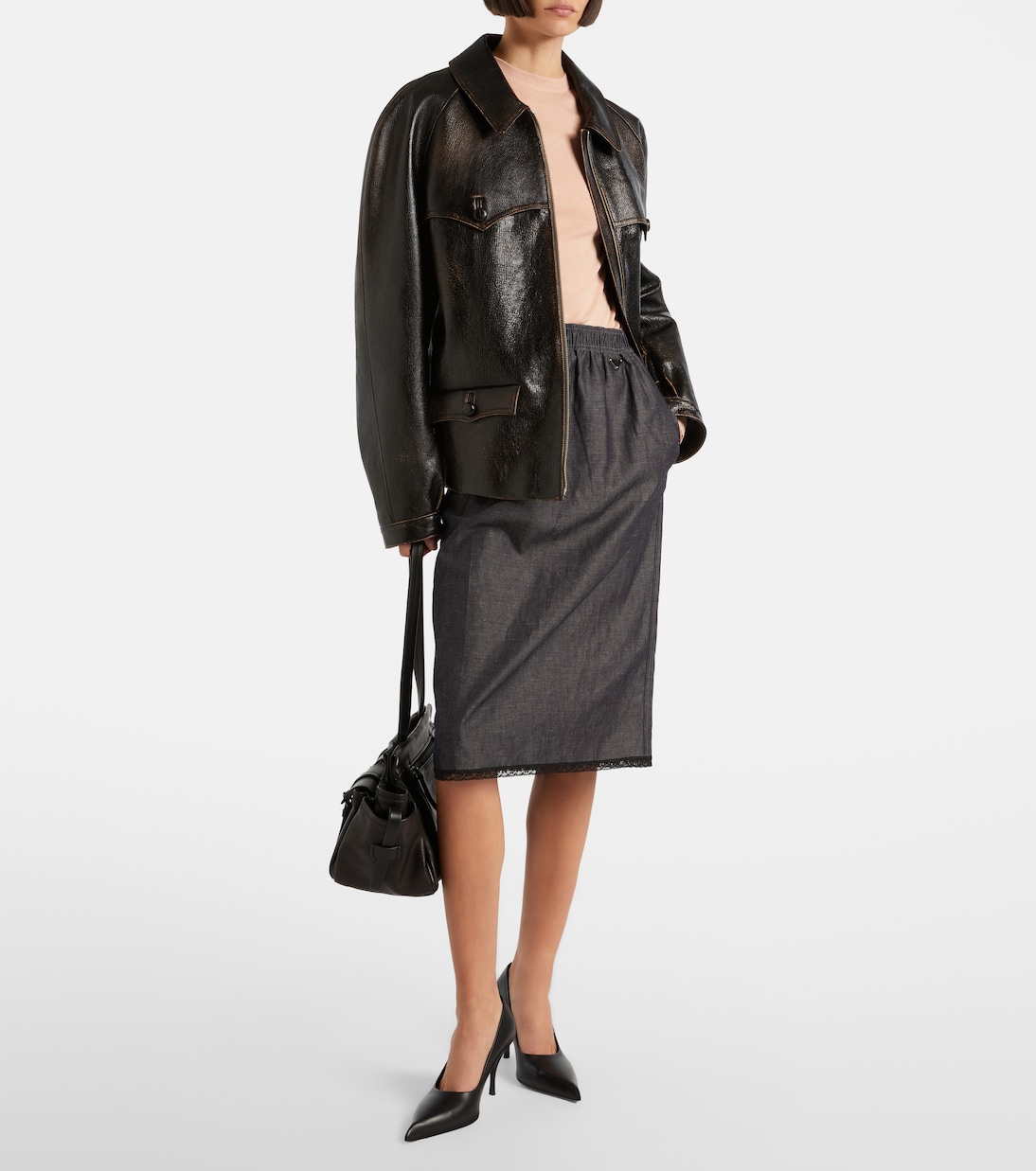 Pullover in lana vergine | Prada