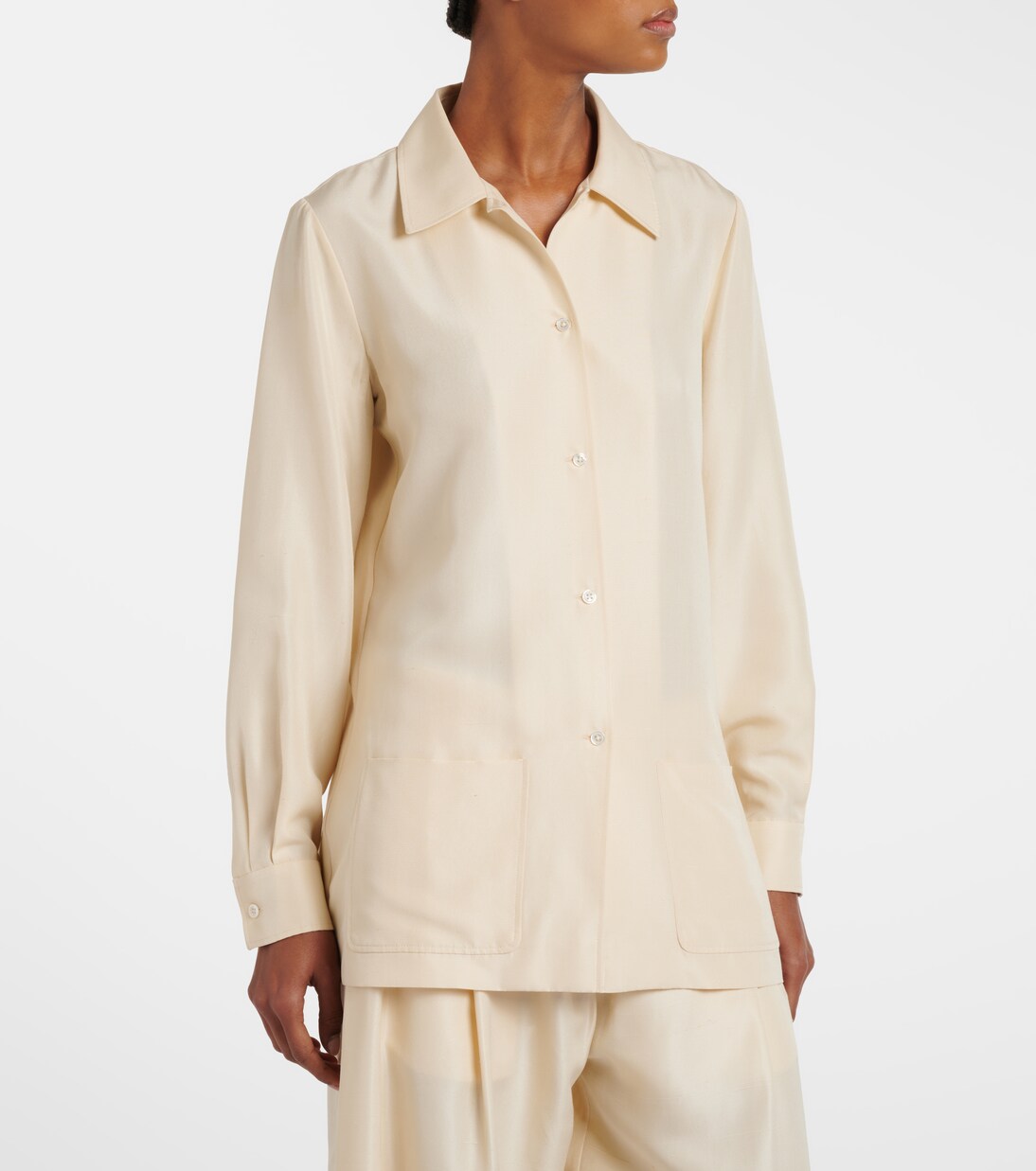 Silk shirt | The Row