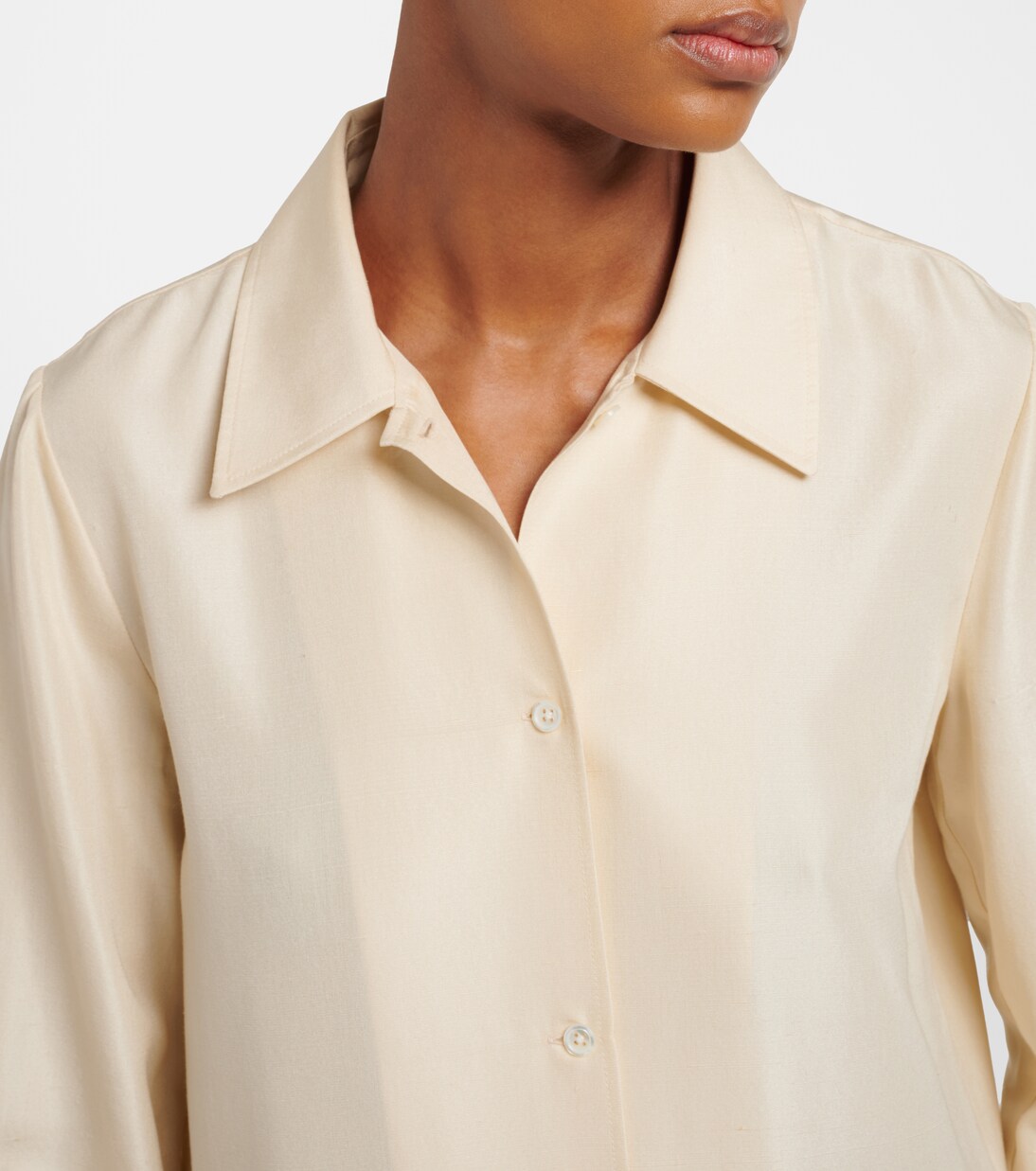 Silk shirt | The Row