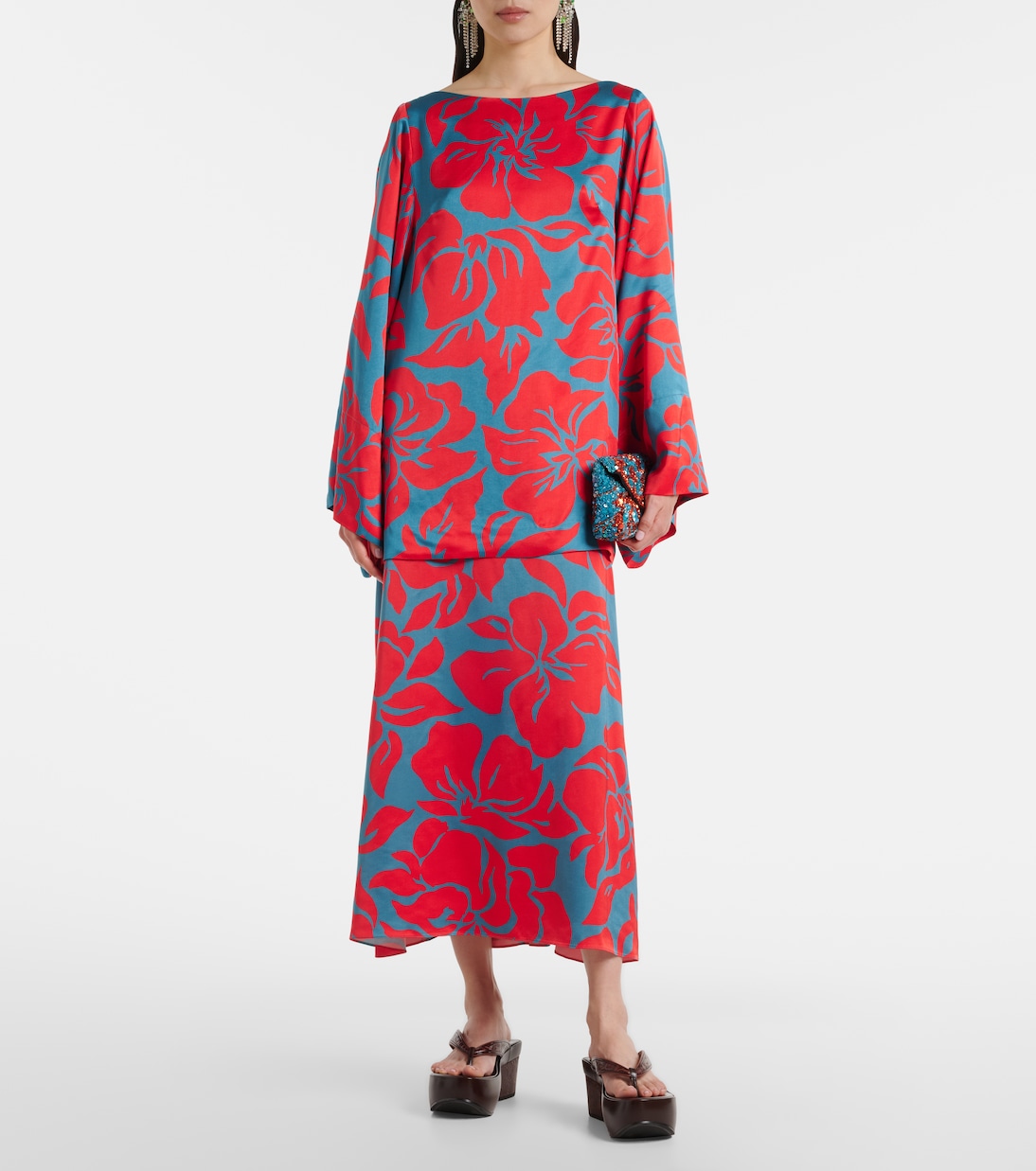 Bedruckter Bleistiftrock | Dries Van Noten