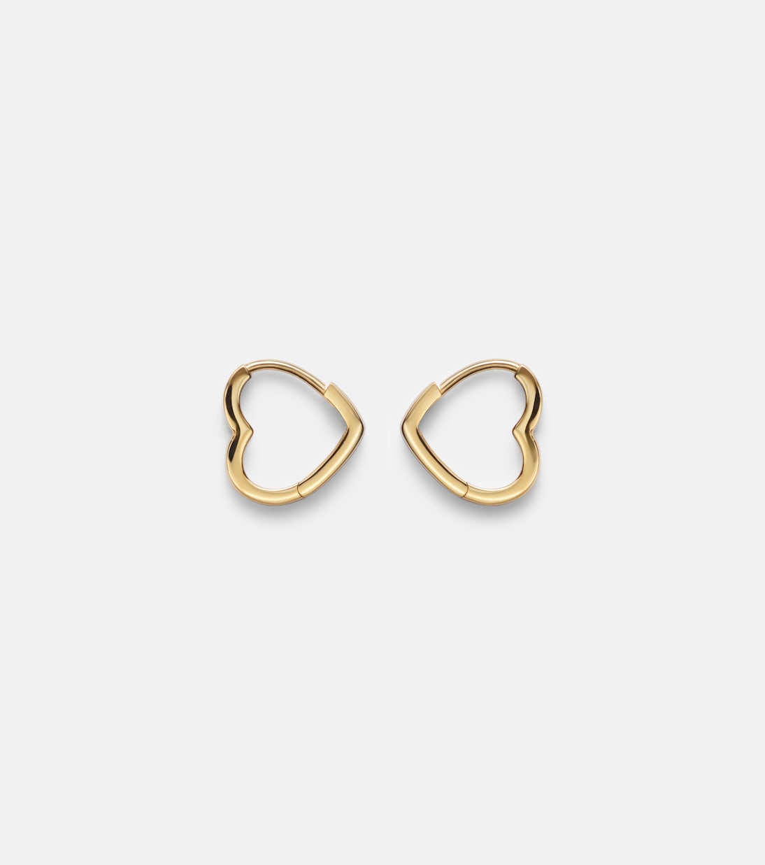 Créoles Heart en or 14 ct (585/1000) | Stone and Strand