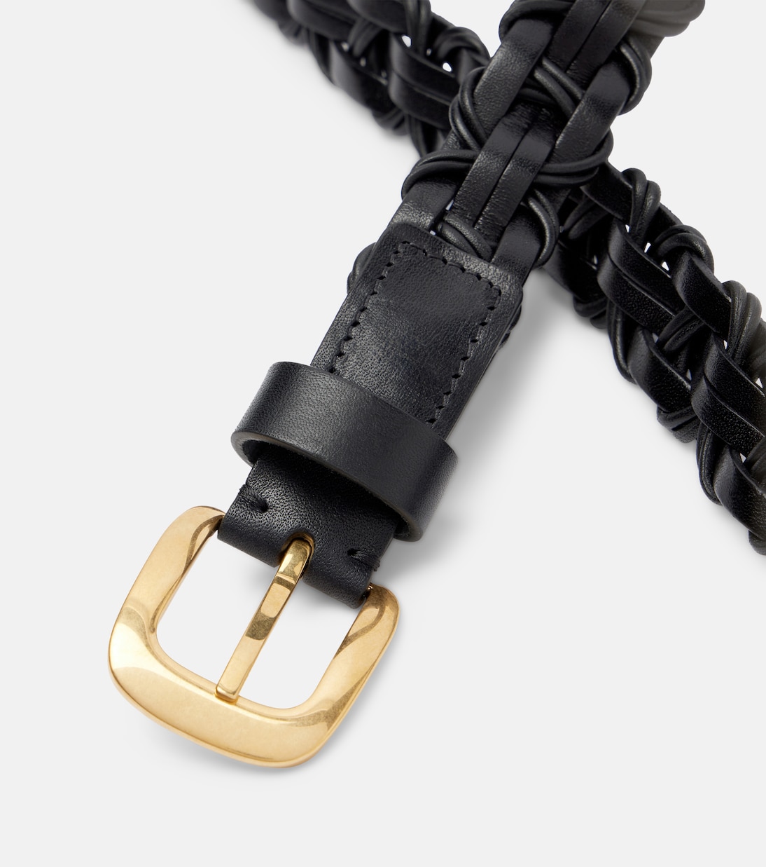 Woven leather belt | The Row