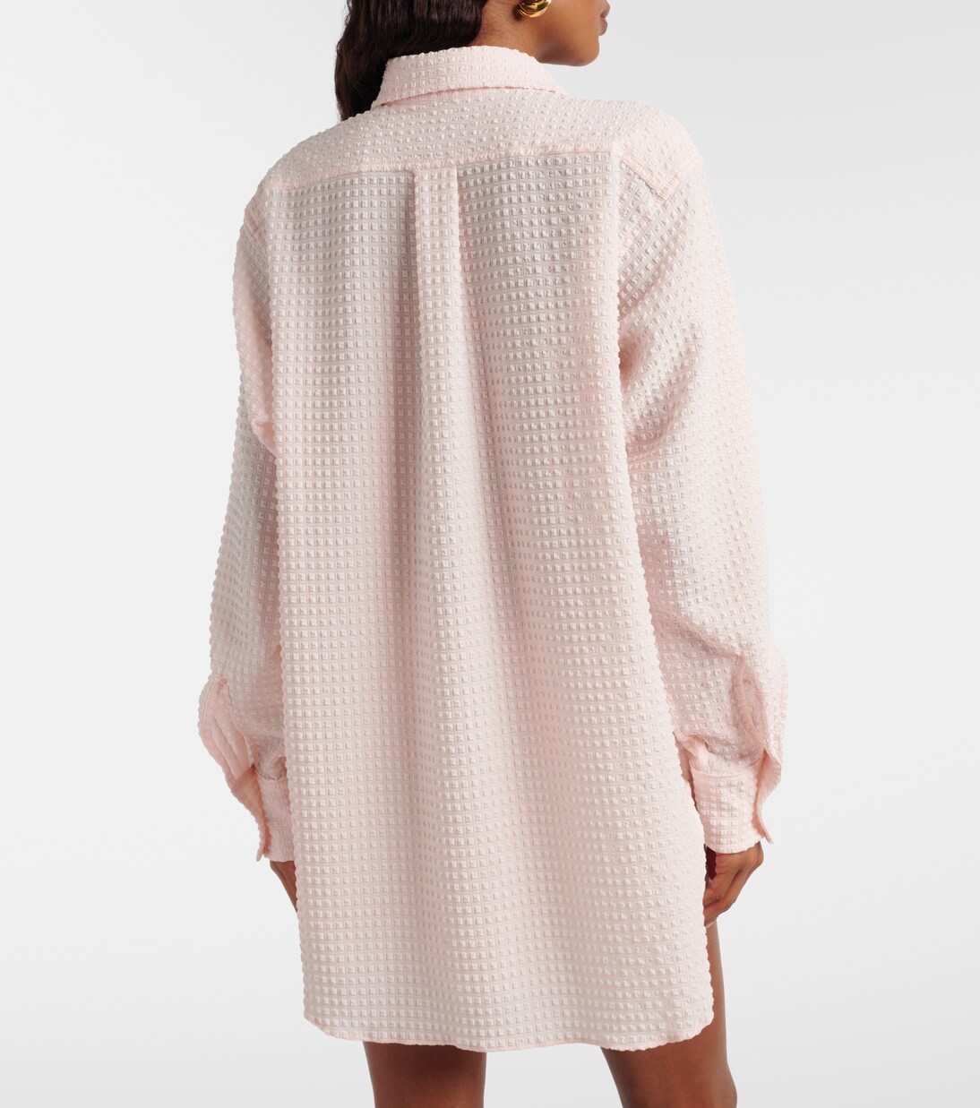 Camisa Resort de sirsaca a cuadros | Hunza G