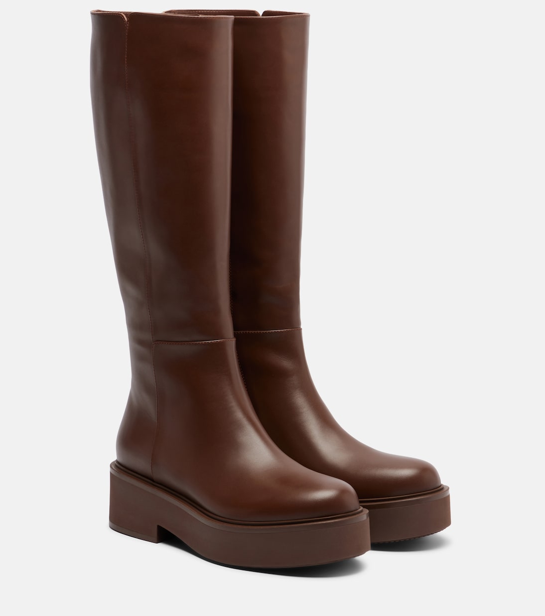 Hiro leather knee-high boots | Gianvito Rossi