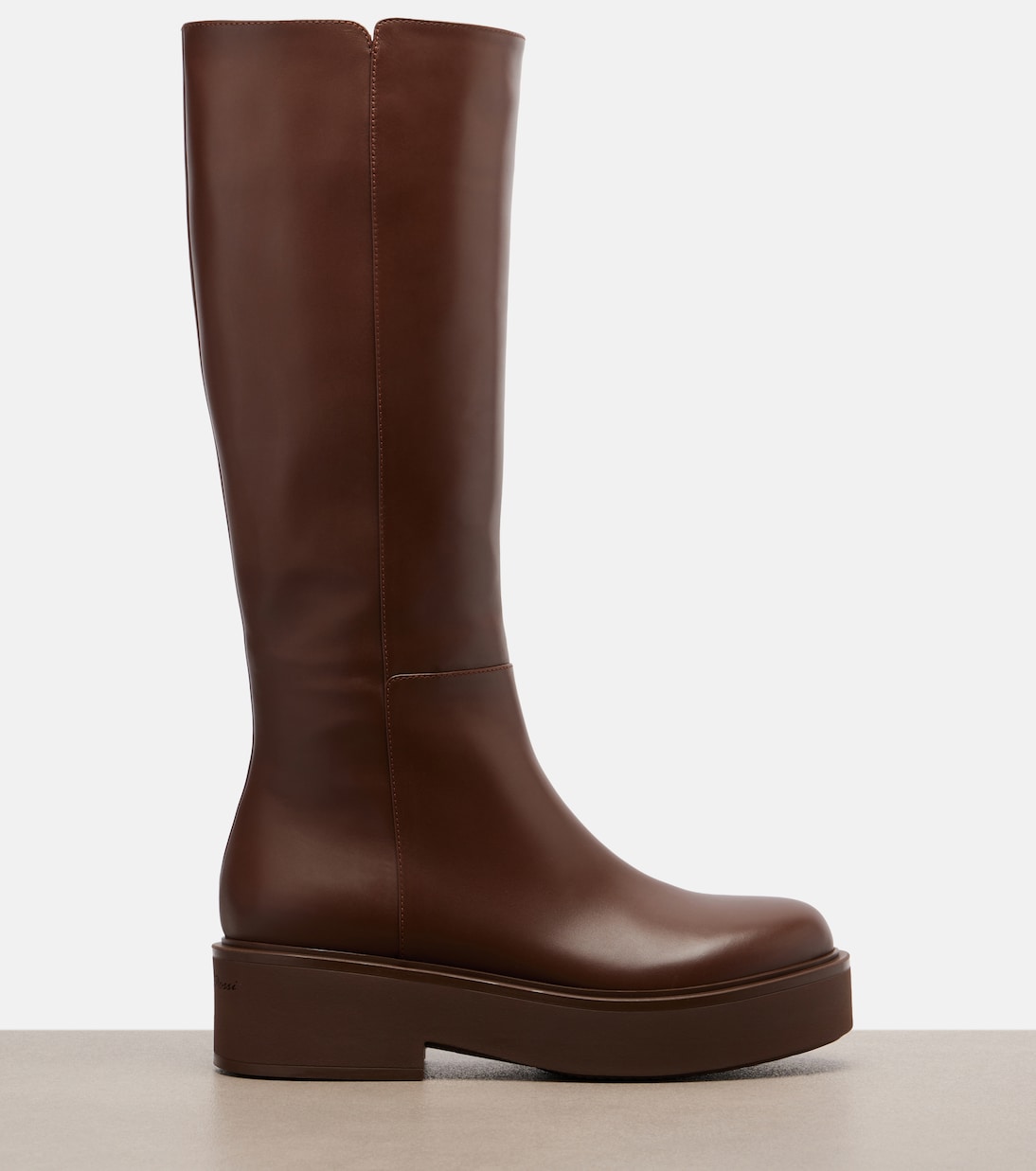 Hiro leather knee-high boots | Gianvito Rossi
