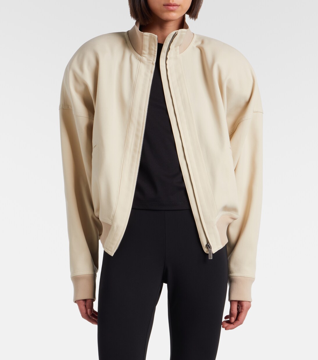Giacca bomber in popeline di cotone | Gucci