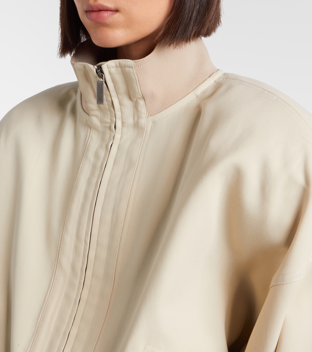 Giacca bomber in popeline di cotone | Gucci