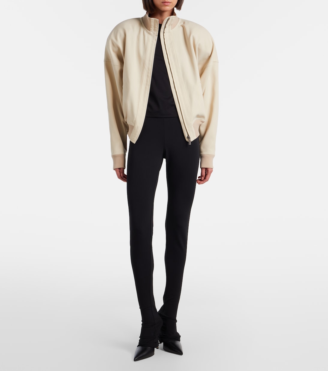 Giacca bomber in popeline di cotone | Gucci