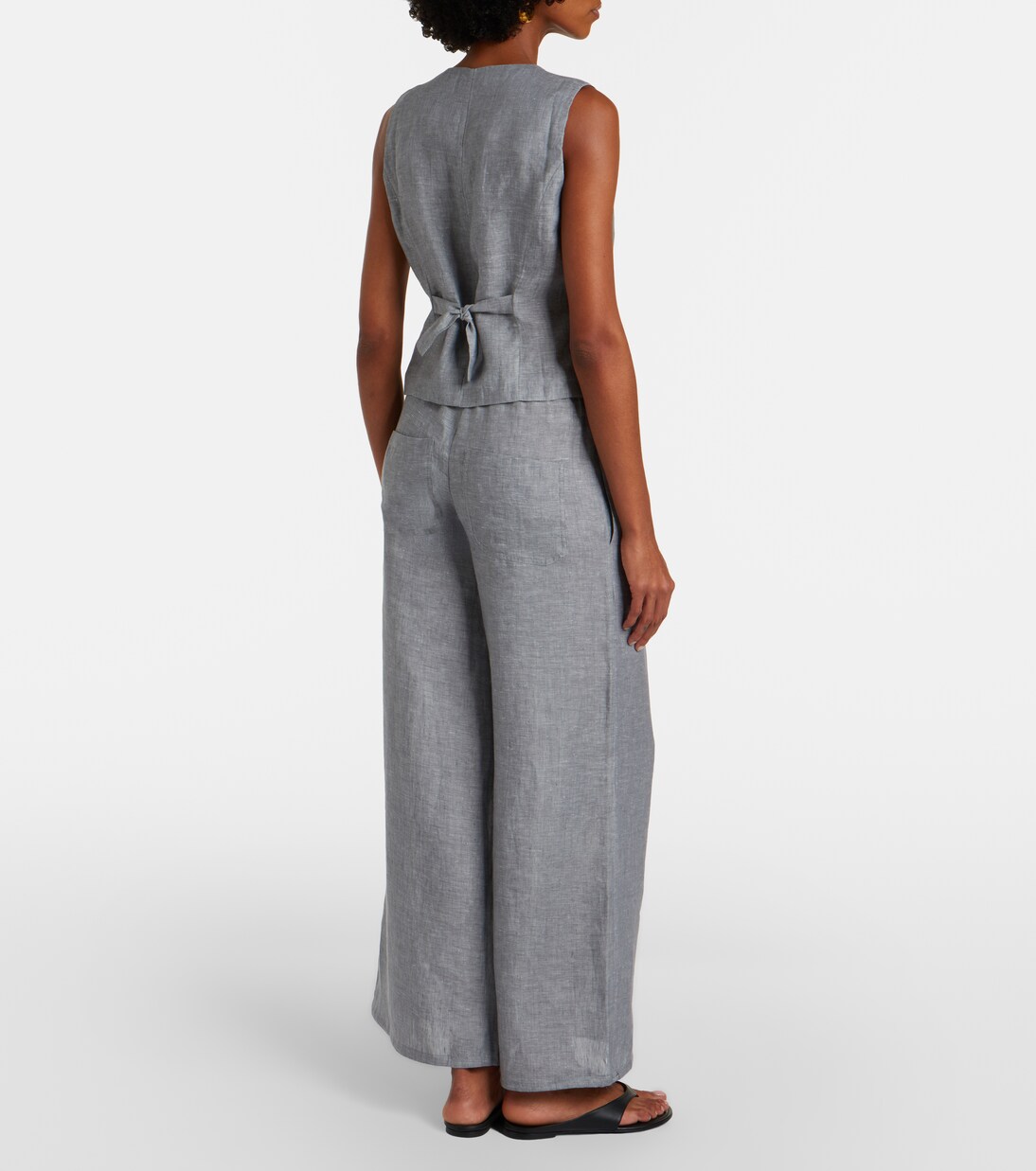 Bienheureux linen wide-leg pants | Eres