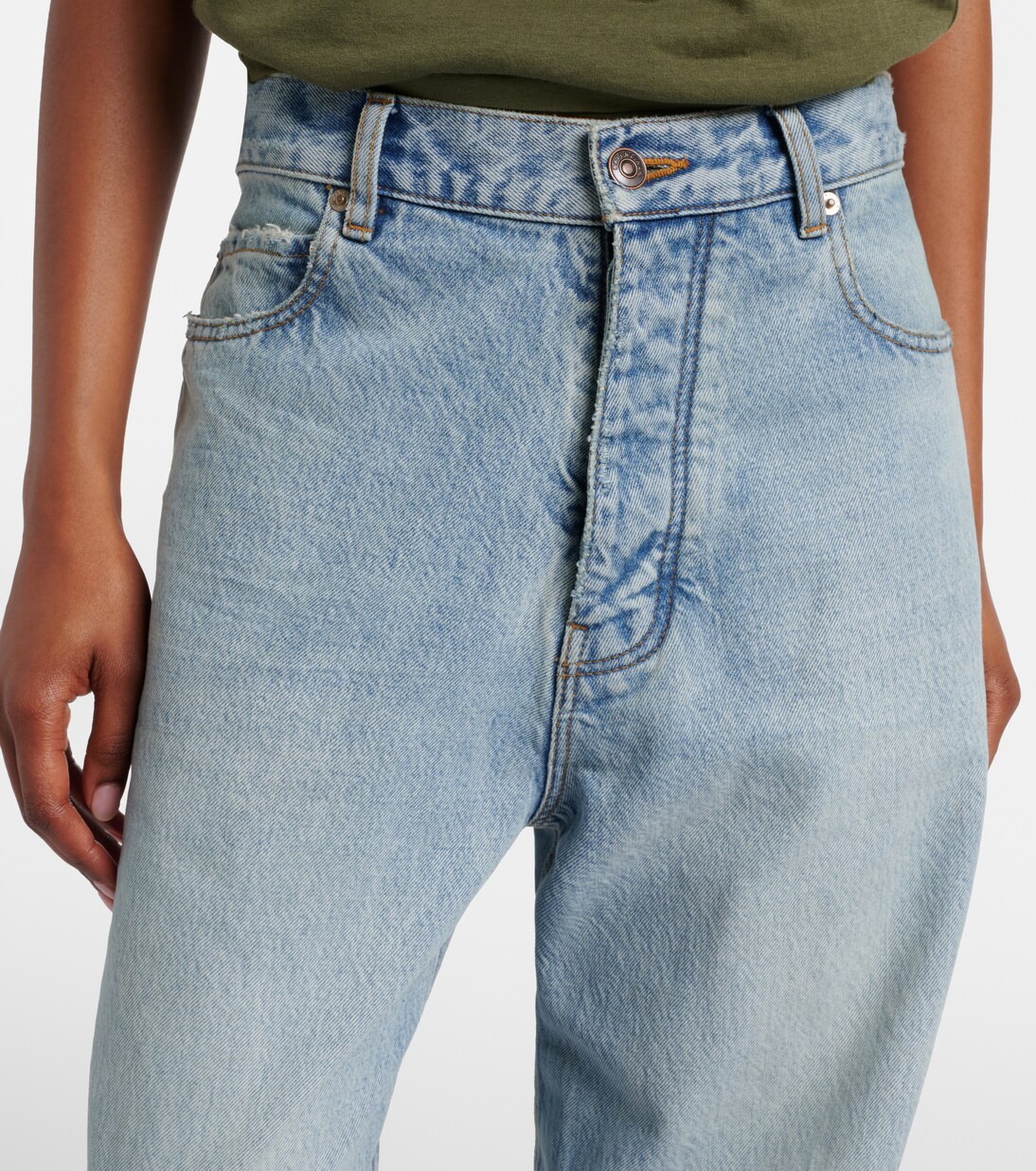Frayed tapered jeans | Balenciaga